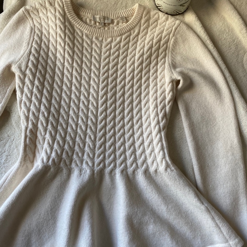 Ted Baker London Mereda Peplum Sweater